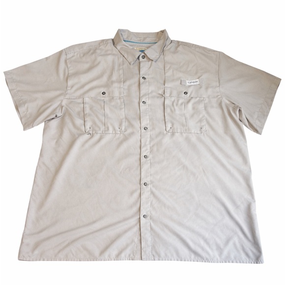 Magellan Outdoors Other - Magellan Fish Gear 3XL Angler Fit Vented Fishing Shirt Tan